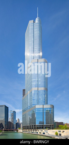 Trump International Hotel & Tower, Chicago, Illinois Banque D'Images