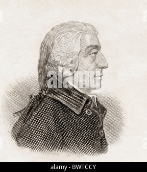 Adam Smith, c.1723 -1790. Philosophe social écossais et pionnier de l'économie politique. Banque D'Images