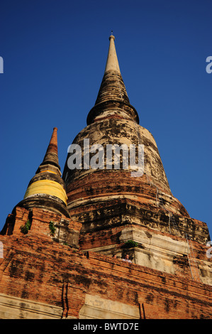 Wat Yai Chai Mongkhon - Ayutthaya Banque D'Images