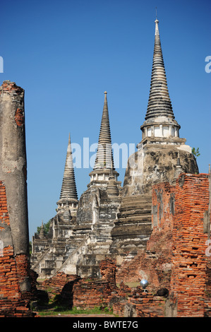 Wat Phra Sri Sanphet - Ayutthaya Banque D'Images