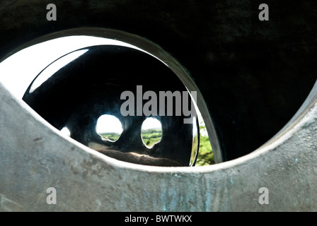 L'Atome panopticon situé dans le Lancashire, Breistroff-la-conçu par Peter Meacock avec Katarina Novomestska Banque D'Images