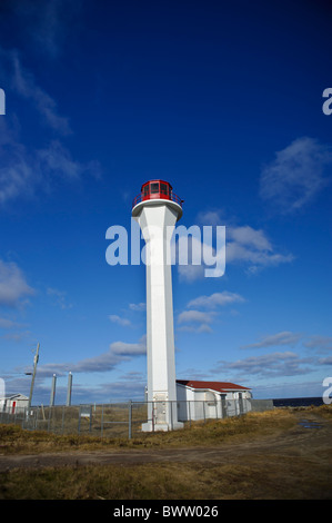 Point Escuminac phare phare moderne Banque D'Images