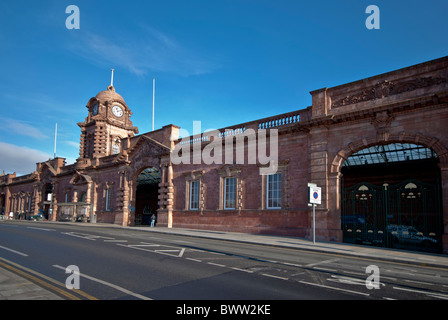 La gare de Nottingham, Nottingham, Angleterre, Royaume-Uni. Banque D'Images