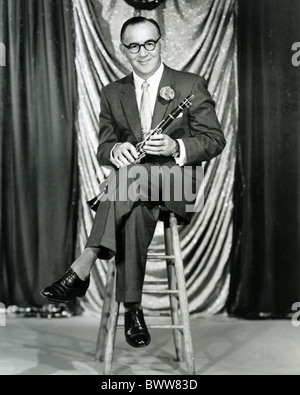 BENNY GOODMAN (1909-1986) musicien de jazz et swing Banque D'Images