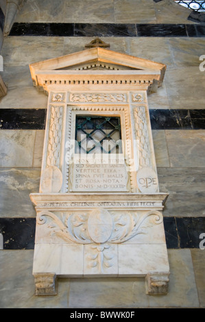 Intérieur de l'église Santa Maria della Spina, Pise, Toscane, Italie, Europe Banque D'Images