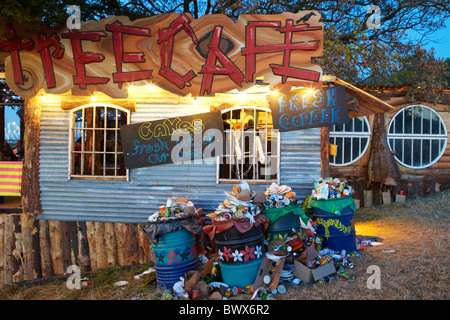 Festival de Glastonbury ordures Somerset UK Europe Banque D'Images