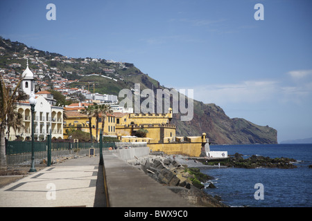 Portugal Madère Funchal Fortaleza de Sao Tiago Banque D'Images