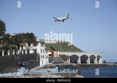 Portugal Funchal Madeira Santa Cruz Flughafen Banque D'Images