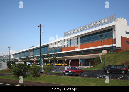 Portugal Madère Funchal aéroport Flughafen Banque D'Images