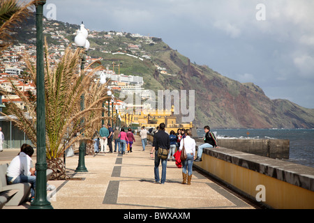 Portugal Madère Funchal Fortaleza de Sao Tiago Banque D'Images