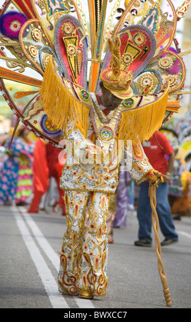 Carnaval de Trinidad ; mas ; fancy sailor mas ; Port d'Espagne ; Banque D'Images