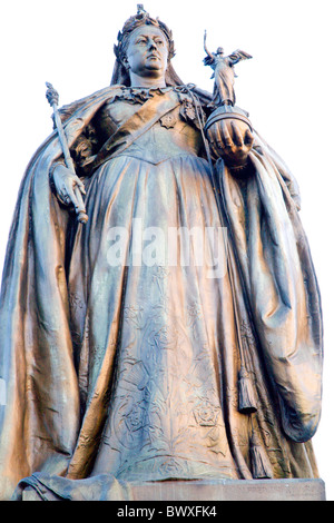 Statue de la reine Victoria Bradford West Yorkshire Angleterre Banque D'Images