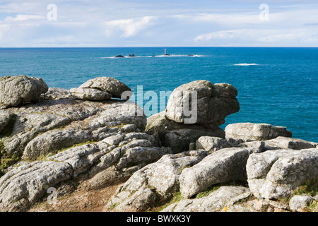 Land's End, Cornwall, UK Banque D'Images