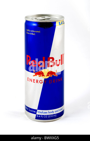 Peut de Red Bull Energy Drink, USA Banque D'Images