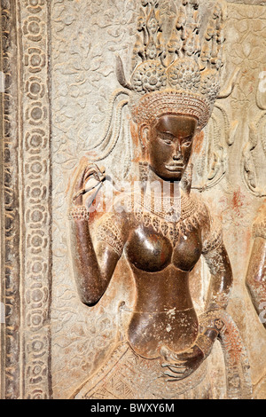 Angkor Wat, Siem Reap, Cambodge Banque D'Images
