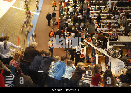 Six jours de Berlin Velodrom Sechstagerennen Banque D'Images