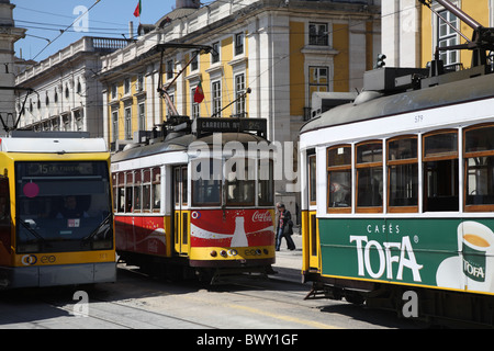 Portugal Lissabon Lisbonne Lisboa Arco da Rua Augusta Banque D'Images