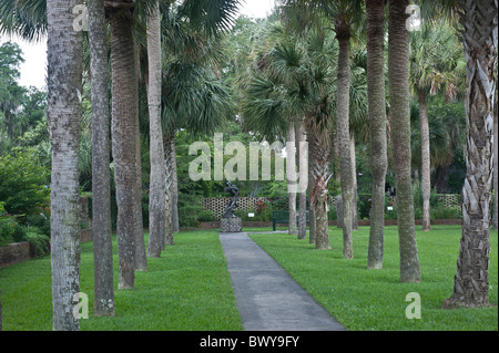 En voie de BrookGreen Gardens Banque D'Images