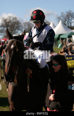 Welsh Borders 2009 Point à Point Banque D'Images