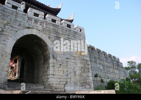 Dingguang Gate, Qingyan ville ancienne, Guiyang, Guizhou Province, China Banque D'Images