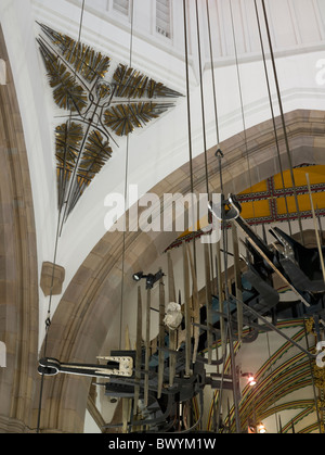 La Cathédrale de Blackburn et corona seraph Banque D'Images