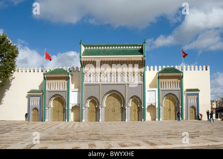 Palais Royal de Fès, Maroc. Banque D'Images