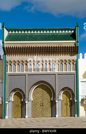 Palais Royal de Fès, Maroc. Banque D'Images