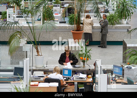 La caisse publique de la Banque nationale de Pologne, Varsovie, Pologne Banque D'Images