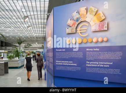 La caisse publique de la Banque nationale de Pologne, Varsovie, Pologne Banque D'Images