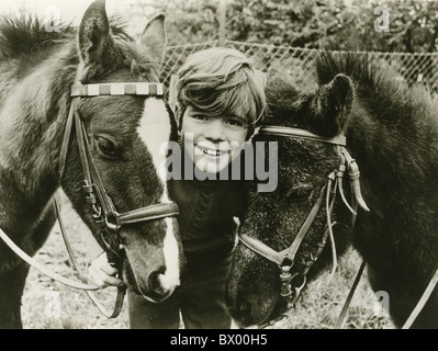 HENDRIK 'HEINTJE' SIMONS acteur et chanteur pop néerlandaise sur 1967 Banque D'Images