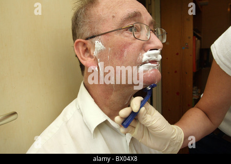 Les soins aux patients dans le centre du quartier Schöneberg, Berlin, Allemagne Banque D'Images