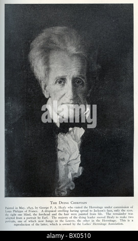 Andrew Jackson, président des Etats-Unis Banque D'Images