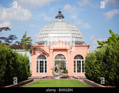 Depuis 1936, le Jardin Botanique de La Nouvelle-Orléans en Louisiane (à l'origine, le parc de la Ville Rose Garden), a ravi les visiteurs. Banque D'Images