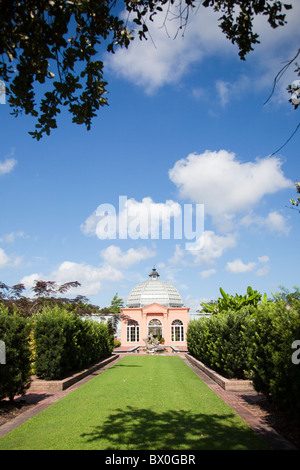 Depuis 1936, le Jardin Botanique de La Nouvelle-Orléans en Louisiane (à l'origine, le parc de la Ville Rose Garden), a ravi les visiteurs. Banque D'Images