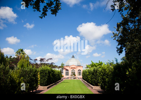 Depuis 1936, le Jardin Botanique de La Nouvelle-Orléans en Louisiane (à l'origine, le parc de la Ville Rose Garden), a ravi les visiteurs. Banque D'Images