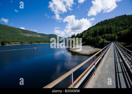 Haut de barrage de déviation Banque D'Images