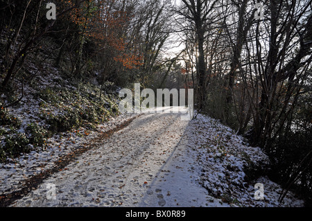 Lucan en hiver Banque D'Images