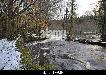 Lucan en hiver Banque D'Images