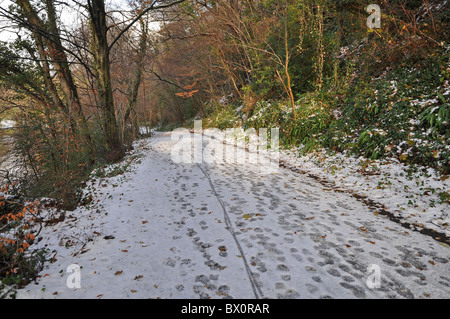 Lucan en hiver Banque D'Images