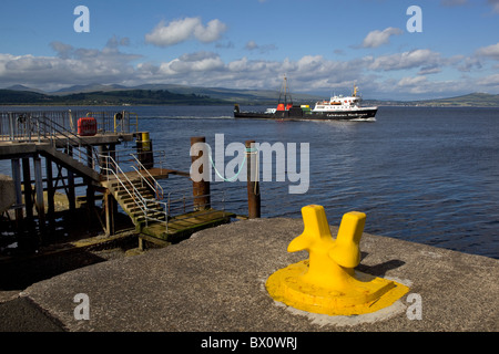 Caledonian Macbrayne Ferry à l'Écosse Gourock Banque D'Images