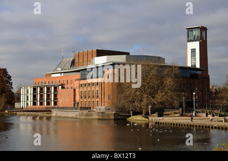 Le nouveau Royal Shakespeare Theatre, Stratford-upon-Avon, Warwickshire, England, UK Banque D'Images