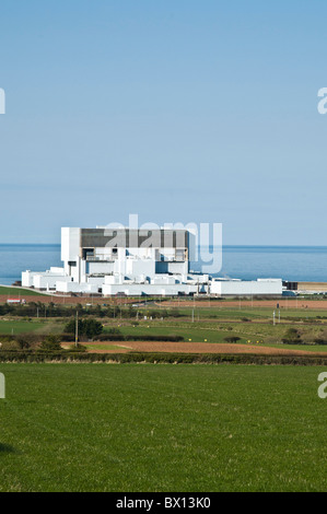 dh Nuclear power station Scotland TORNESS BORDERS Scottish Gas refroidi atomique champs UK fusion Energy Grande-Bretagne Banque D'Images