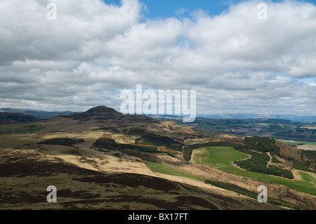 Dh West Lomond LOMOND HILLS FIFE Fife campagne paysage Ecosse Scottish hill Banque D'Images