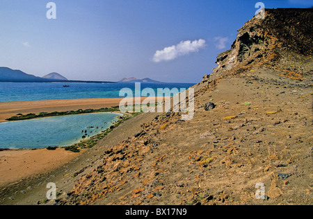 L'île de Saba Zubayr Mer Rouge Archipel Yémen Saoudite côte d'Orient paysage mer Banque D'Images