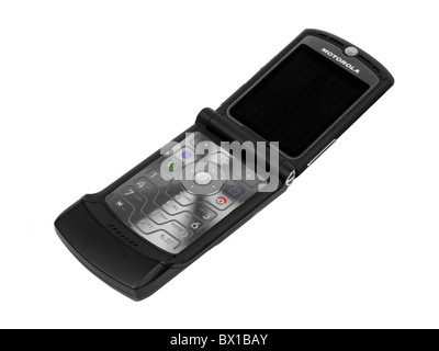 Boîtier de téléphone cellulaire Motorola flip Banque D'Images