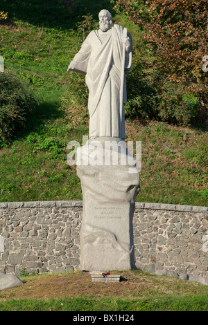 Monument à Saint Andrew, l'Apôtre à Kiev, Ukraine Banque D'Images