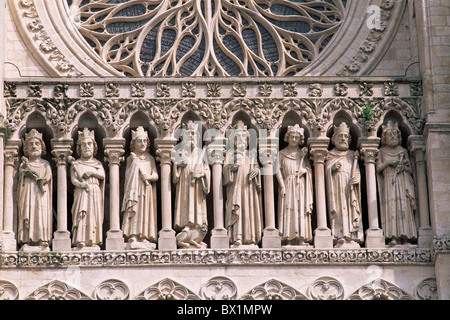 Amiens Amiens Cathédrale construite 1220 Cathédrale Cathédrale Notre Dame France christianisme Église gothique de l'Europe Banque D'Images