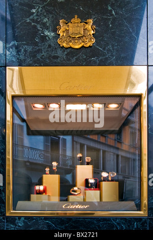 Boutique Cartier Lugano Suisse Photo Stock Alamy