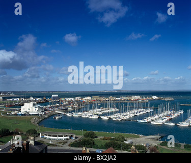 Co Dublin Howth, port et Marina Banque D'Images