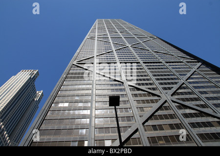 John Hancock Tower Chicago Banque D'Images